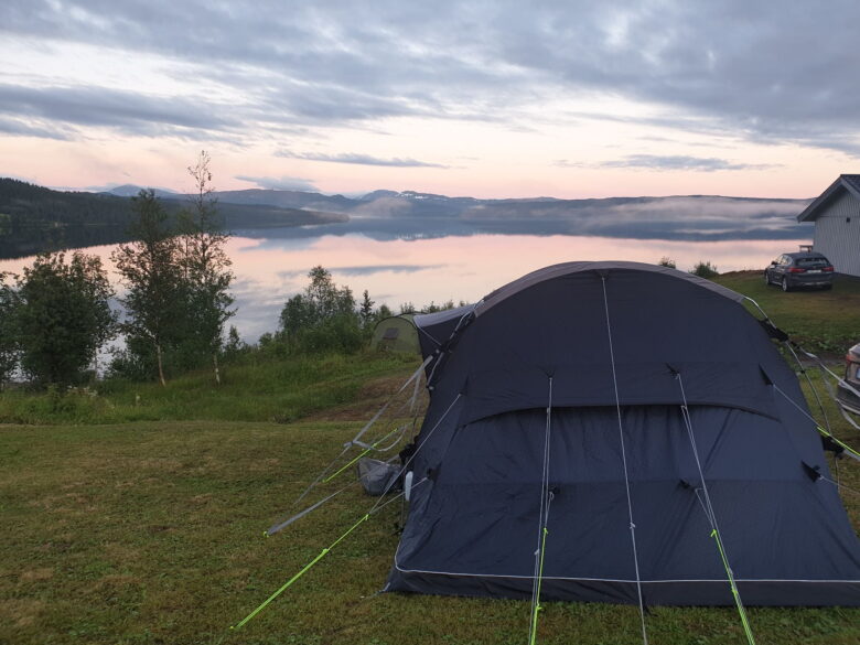 Stora Blåsjön - Tältplats 1