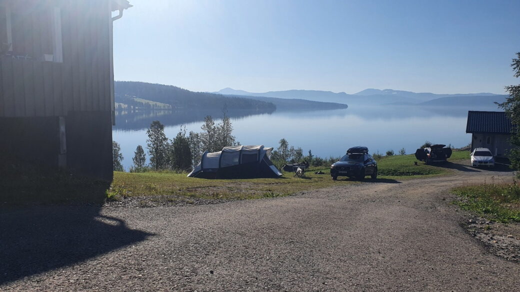 Stora Blåsjön - Tältplats 1